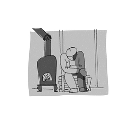 Иллюстрация к сборнику рассказов «Молодая проза»