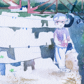 "Маленькие тени и сливовые косточки".