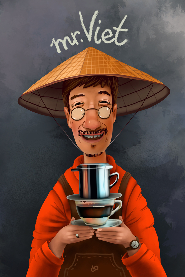 Персонаж для кофе