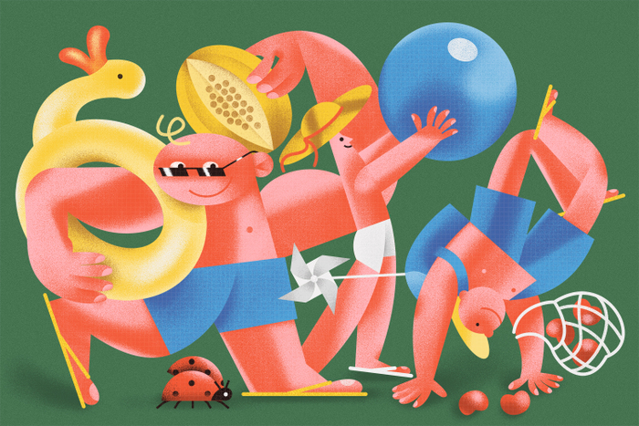 Дети и лето