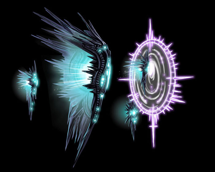 Карты для игры про космос.