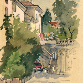 Севастопольский дворик