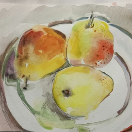 Спелые груши