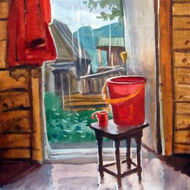 Дверь в дождь