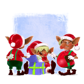 Новогодние тролли 