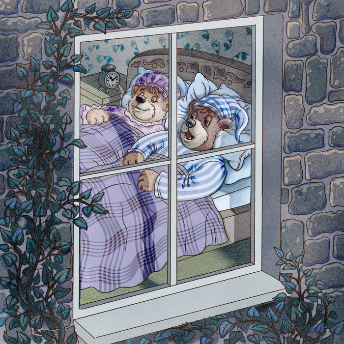 Бессонница папы медведя из книги «Пашкина засыпайка»