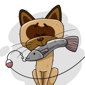 Cчастливый кот