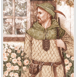 Иллюстрация из серии "Красная шапочка"