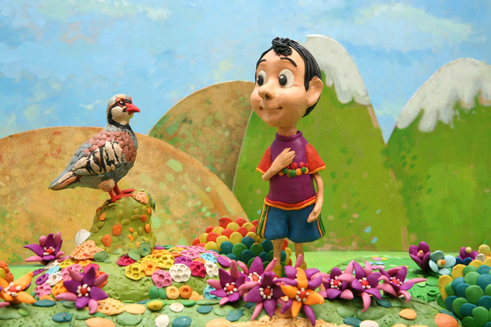 Герои армянских сказок, сделанные из пластилина