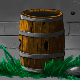 Старая бочка