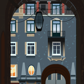 Петербургский дворик