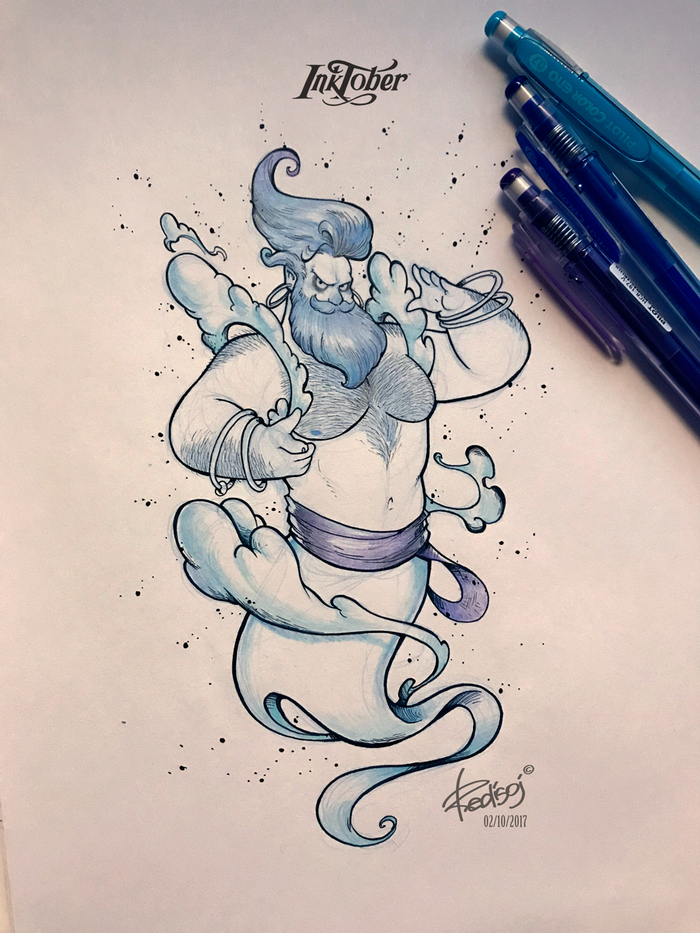 InkTober2017 день 02