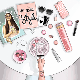 insta illustration