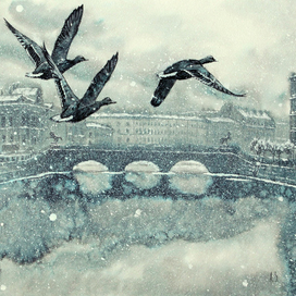 Снежный день