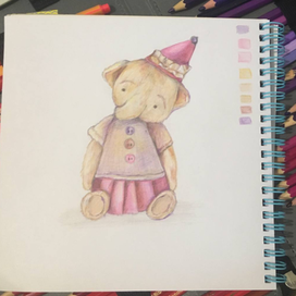 Иллюстрация мягкой игрушки