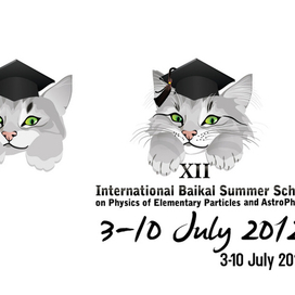  Эскиз сибирского котика для постера летней школы по физике на Байкале