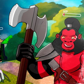 Иллюстрации для киберспортивной организации Hellraisers