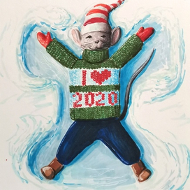 Снежный мышангел