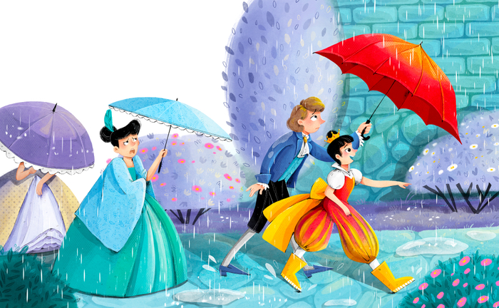 Принцесса, которая любила гулять