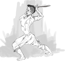 Концепты наброски персонажей