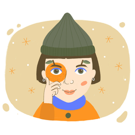 Зимний автопортрет