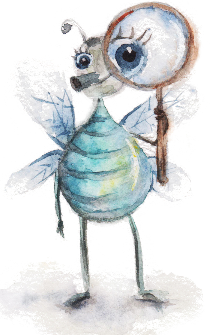 Любопытный Мух