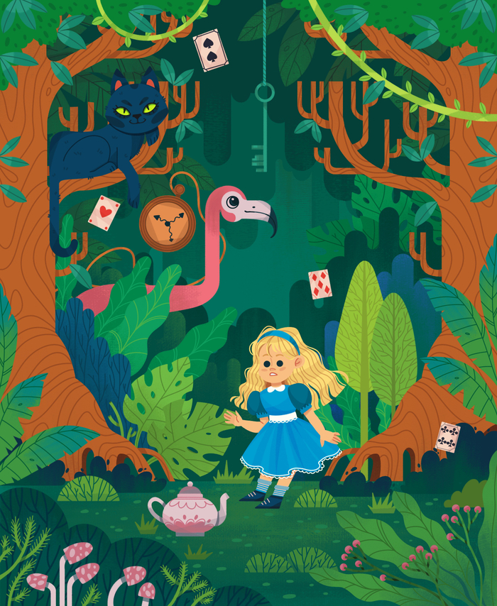 Алиса в стране чудес