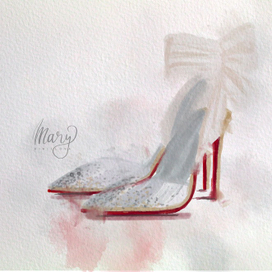 Аксессуары в технике «цифровая акварель»