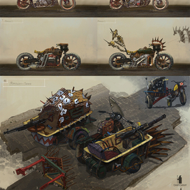 The Skies. мотоциклы