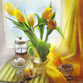 Чай с лимончиком!