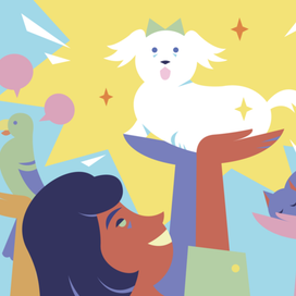 Векторная иллюстрация для OSOME