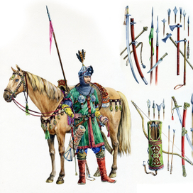 Половецкий всадник (богатенький)