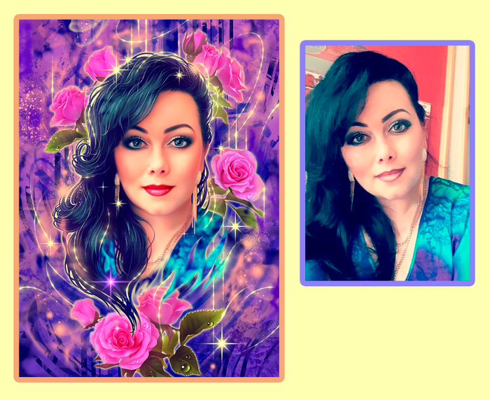 Дрим арт портрет на заказ