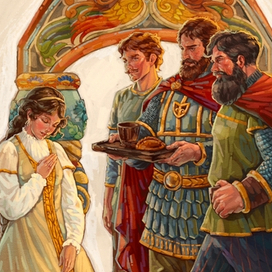 Царевна и богатыри