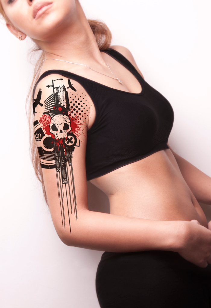 Trash Polka Tattoo Art