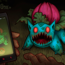 Плотоядный Бульбазавр