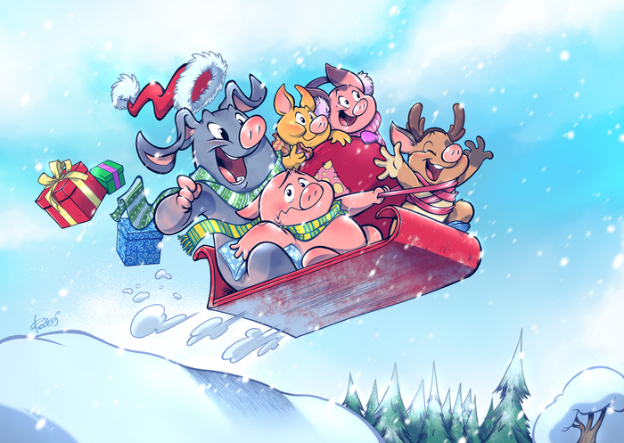 Новогодняя 2019 №1