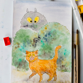 Приключения кота Рыжа. Потерялся