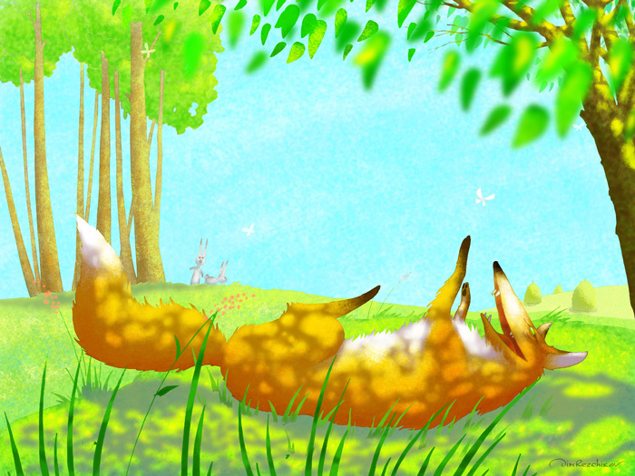 начало августа