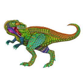 В стиле дудл/зентагл