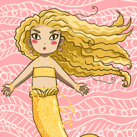 золотая русалочка