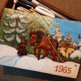 Реставрация шкатулки