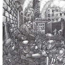 После боя. Иллюстрация