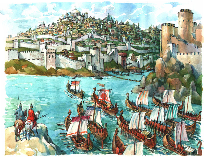 Царьград. Илл. к кн. "Герои ратных дел Отчизны"