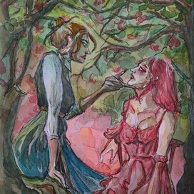 Цветущий сад