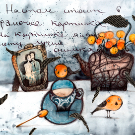 натюморт с чайником