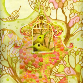 Птички в домике. 