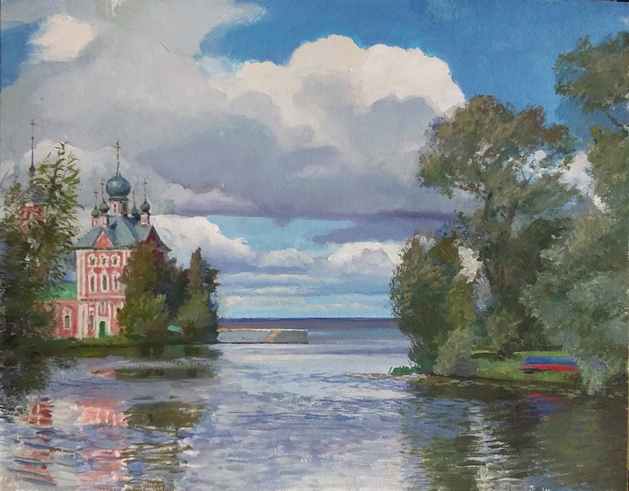 Церковь сорока севастийских мучеников на Плещеевом озере.