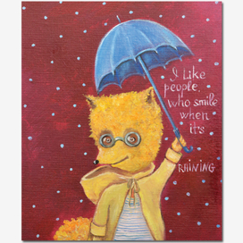 Обложка для тетради из серии "Милые Открытки"