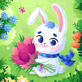 Мартовский зайчик